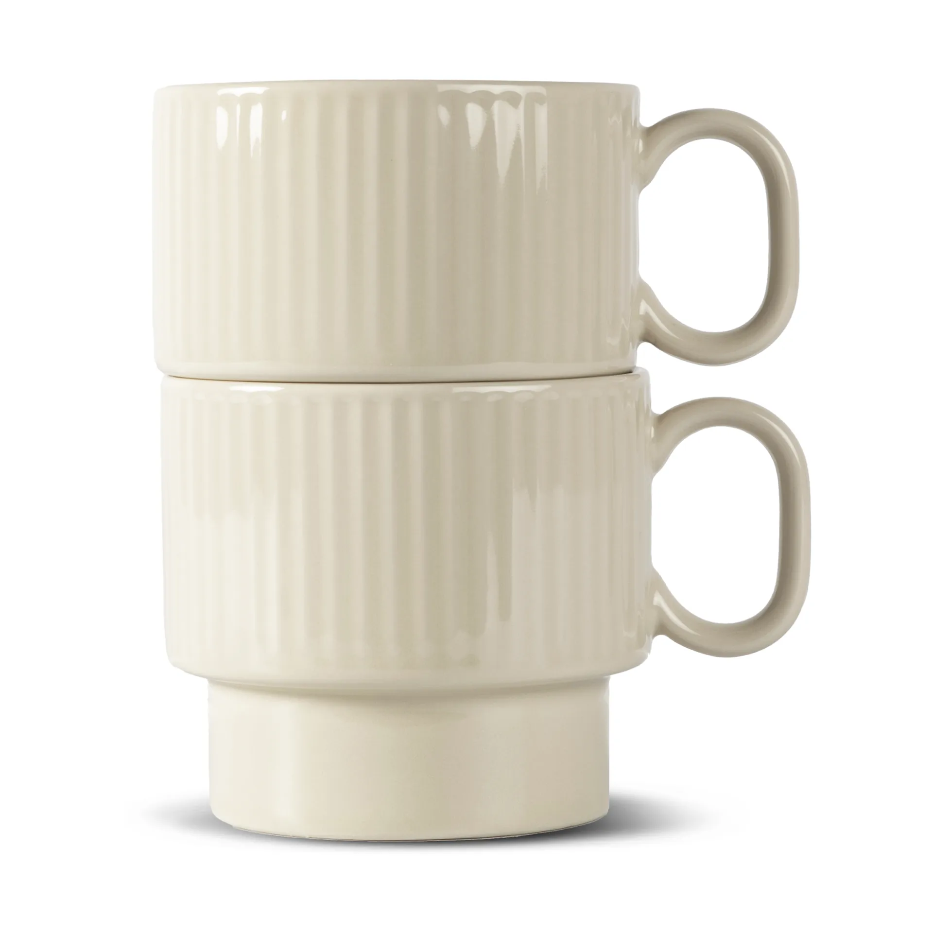 Caneca Coffee & More, 2 un., Beige Sagaform