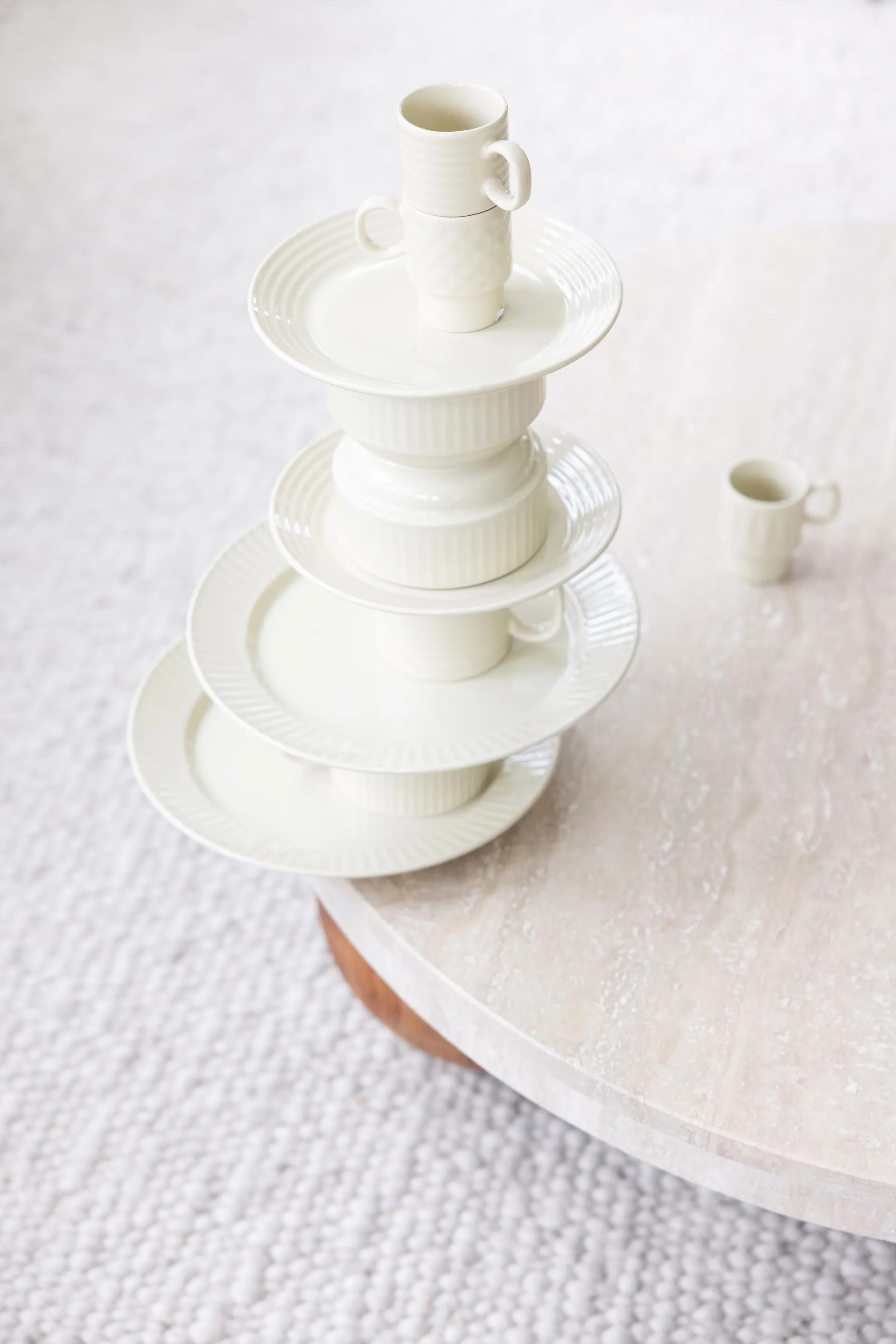 Caneca Coffee & More, 2 un., Beige Sagaform