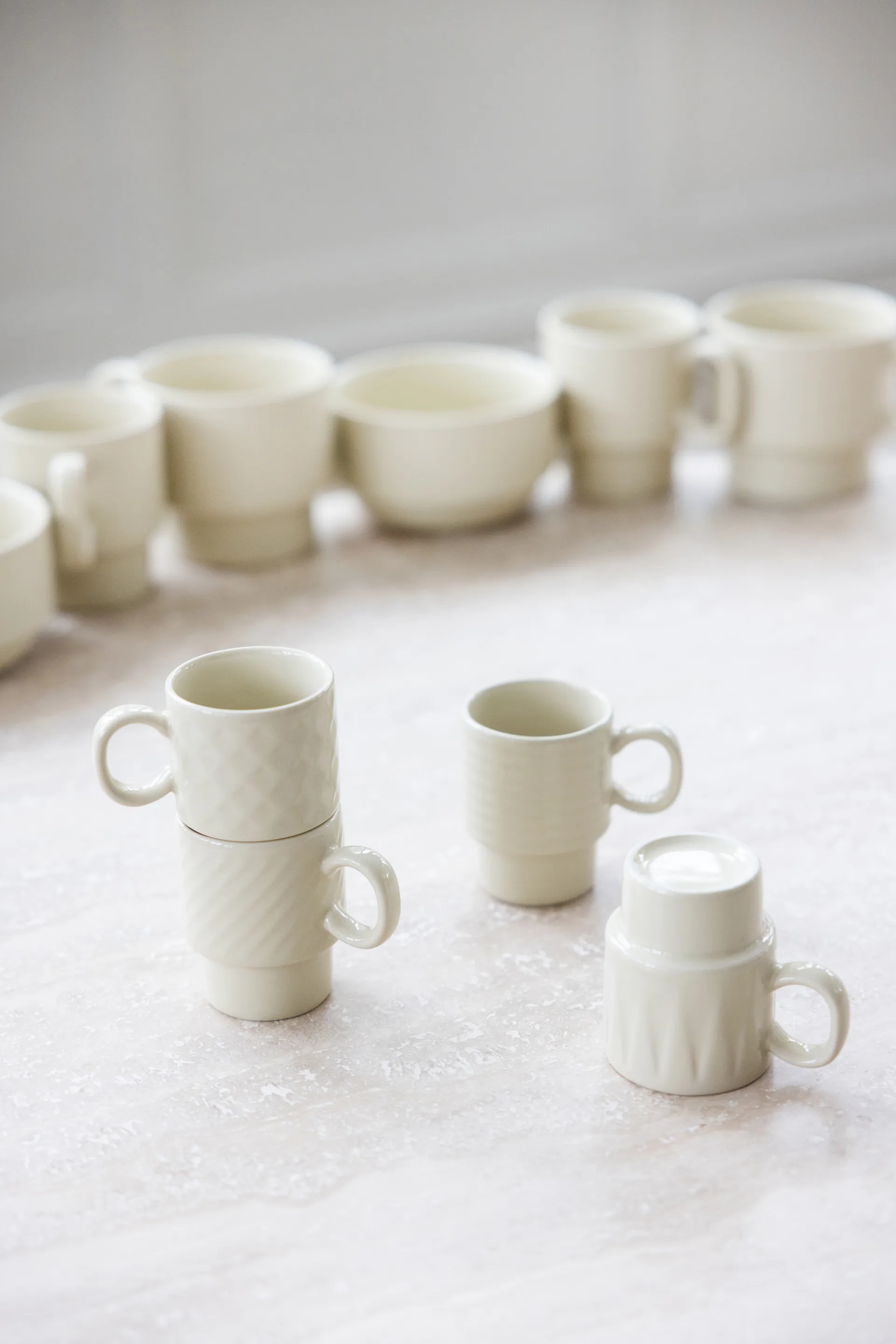 Chávena de expresso Coffee & More 4 un., Beige Sagaform