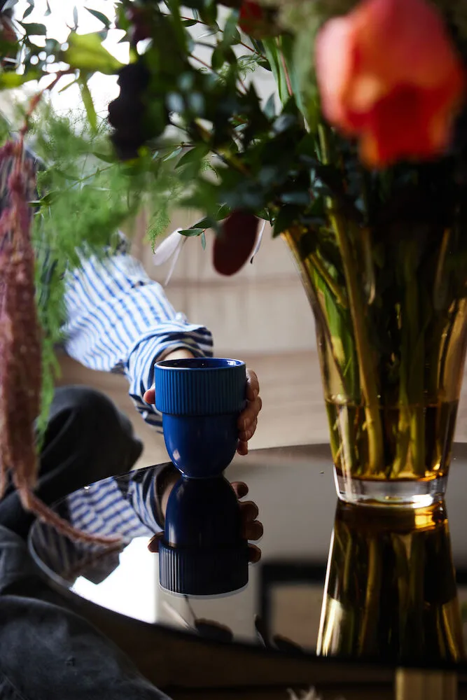 Chávena Inka 27 cl , Azul Sagaform