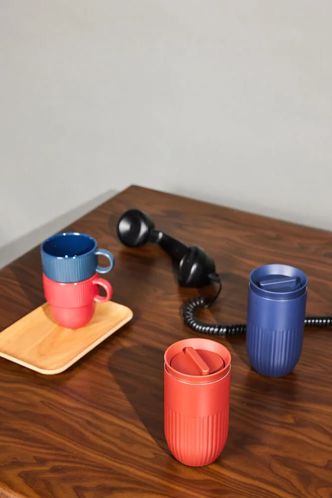 Chávena Inka com asa 27 cl, Azul Sagaform