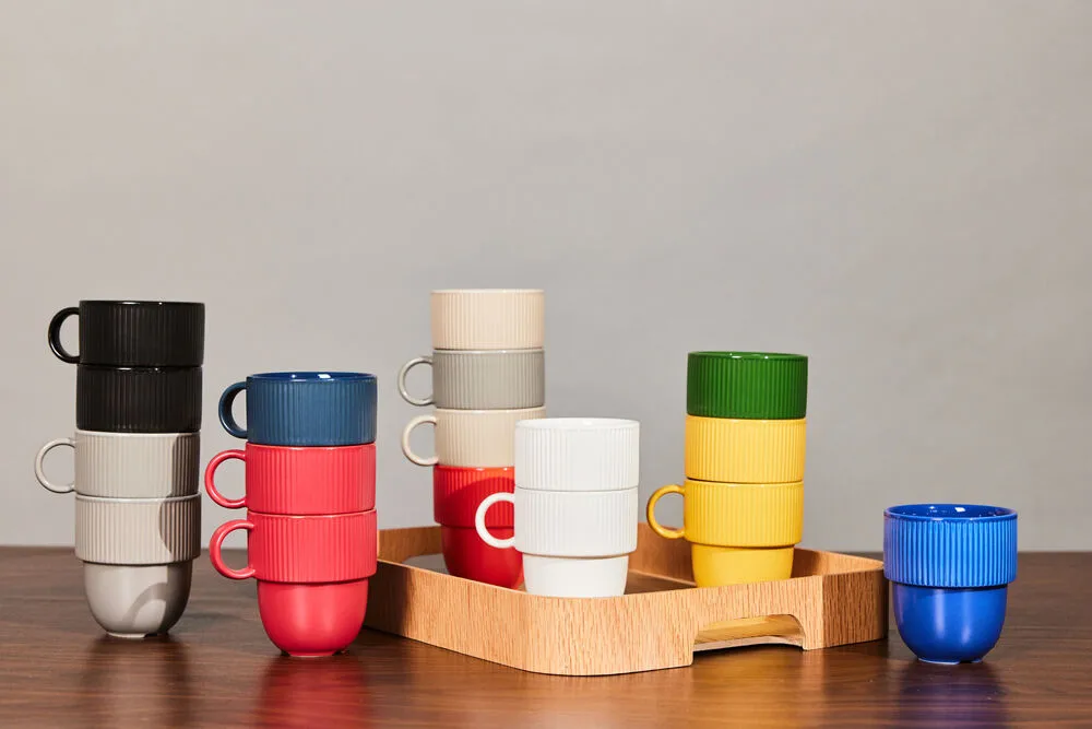 Chávena Inka com asa 27 cl, Vermelho vinho Sagaform