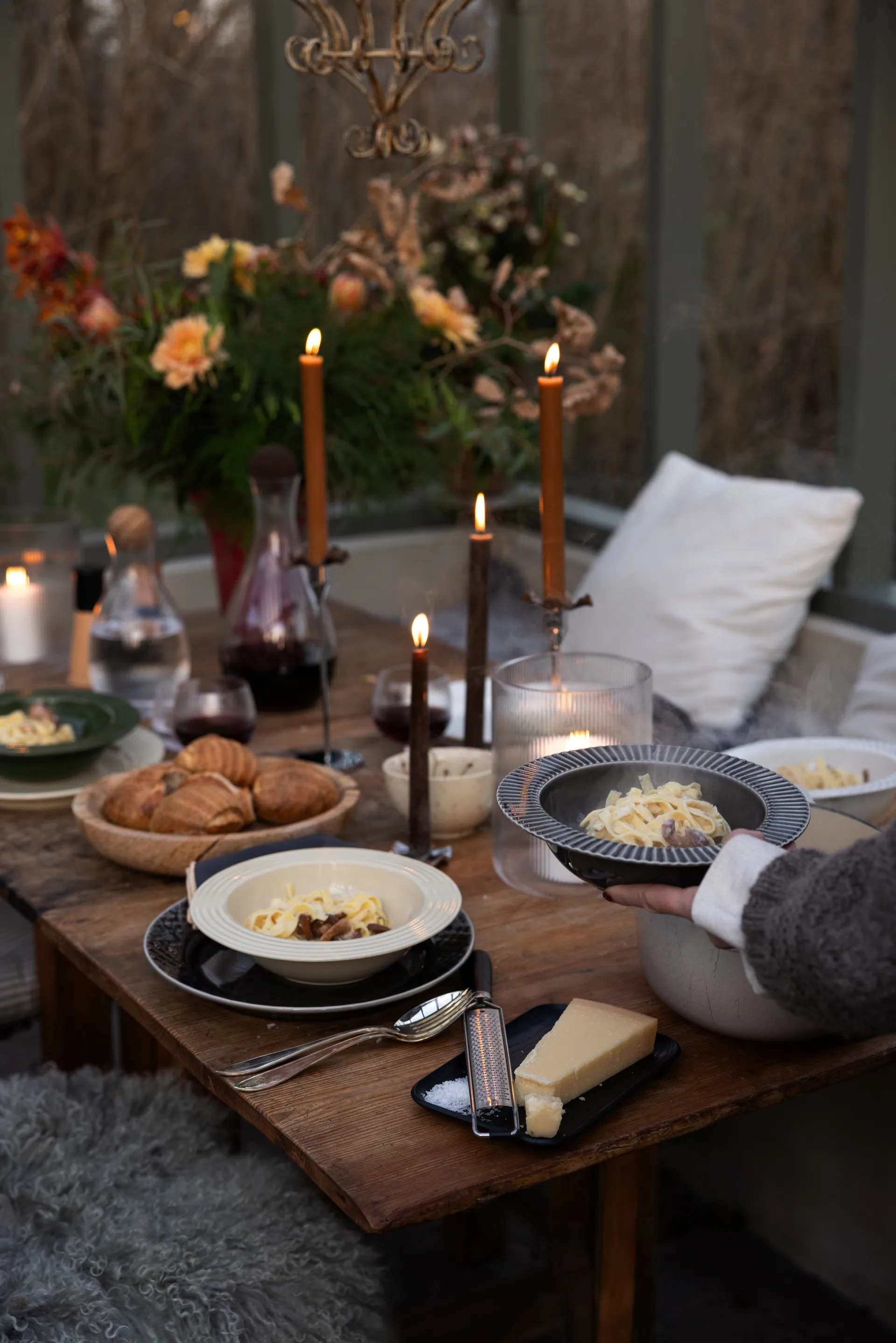 Coffee & More prato fundo Ø22 cm, Cinzento Sagaform