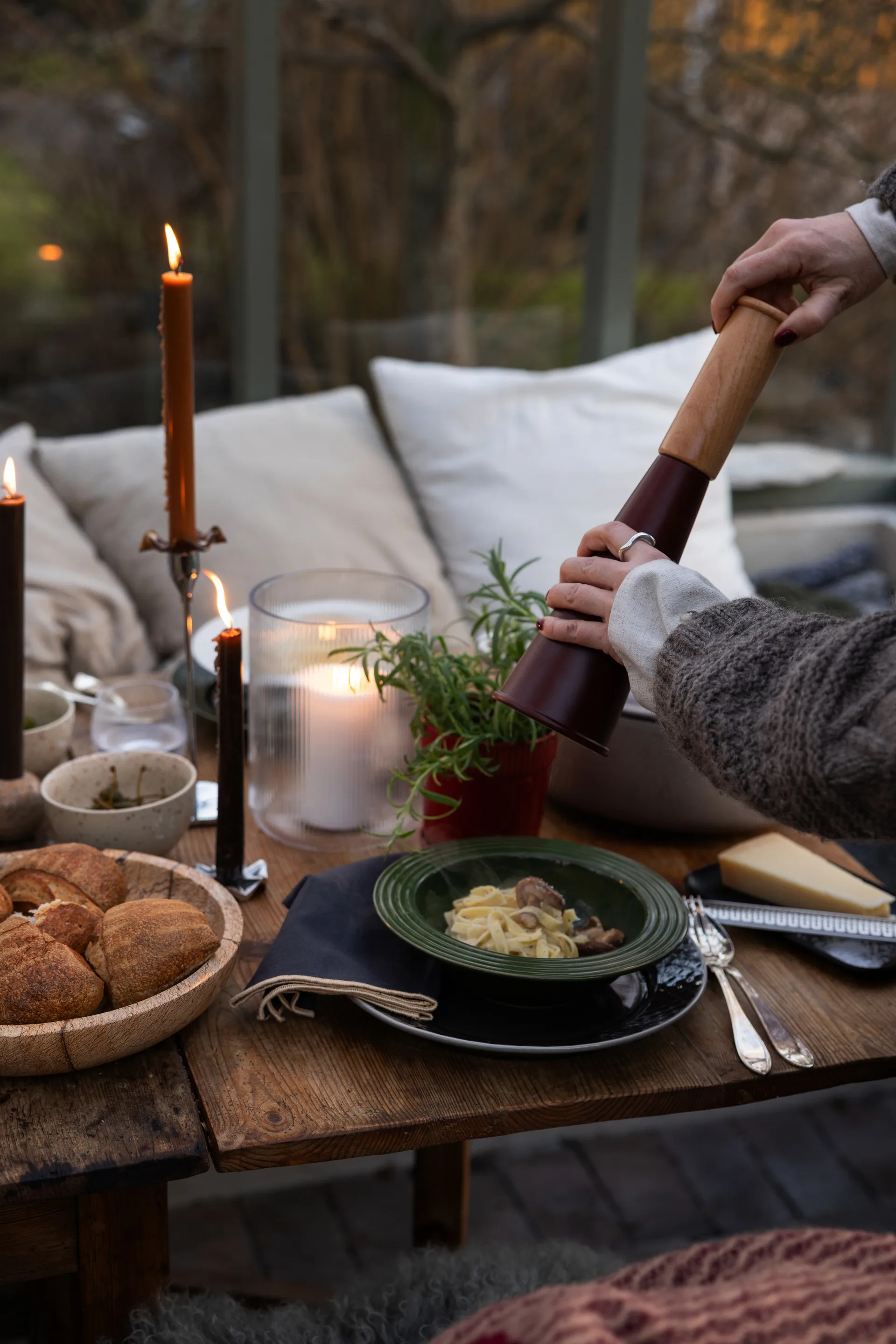 Coffee & More prato fundo Ø22 cm, Verde Sagaform