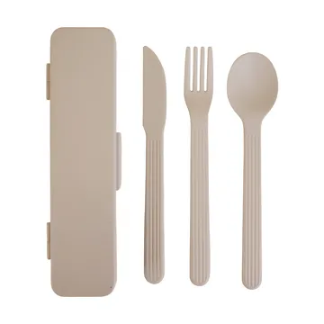 Conjunto de talheres Tina - Beige Pantone Warm gray 3C - Sagaform
