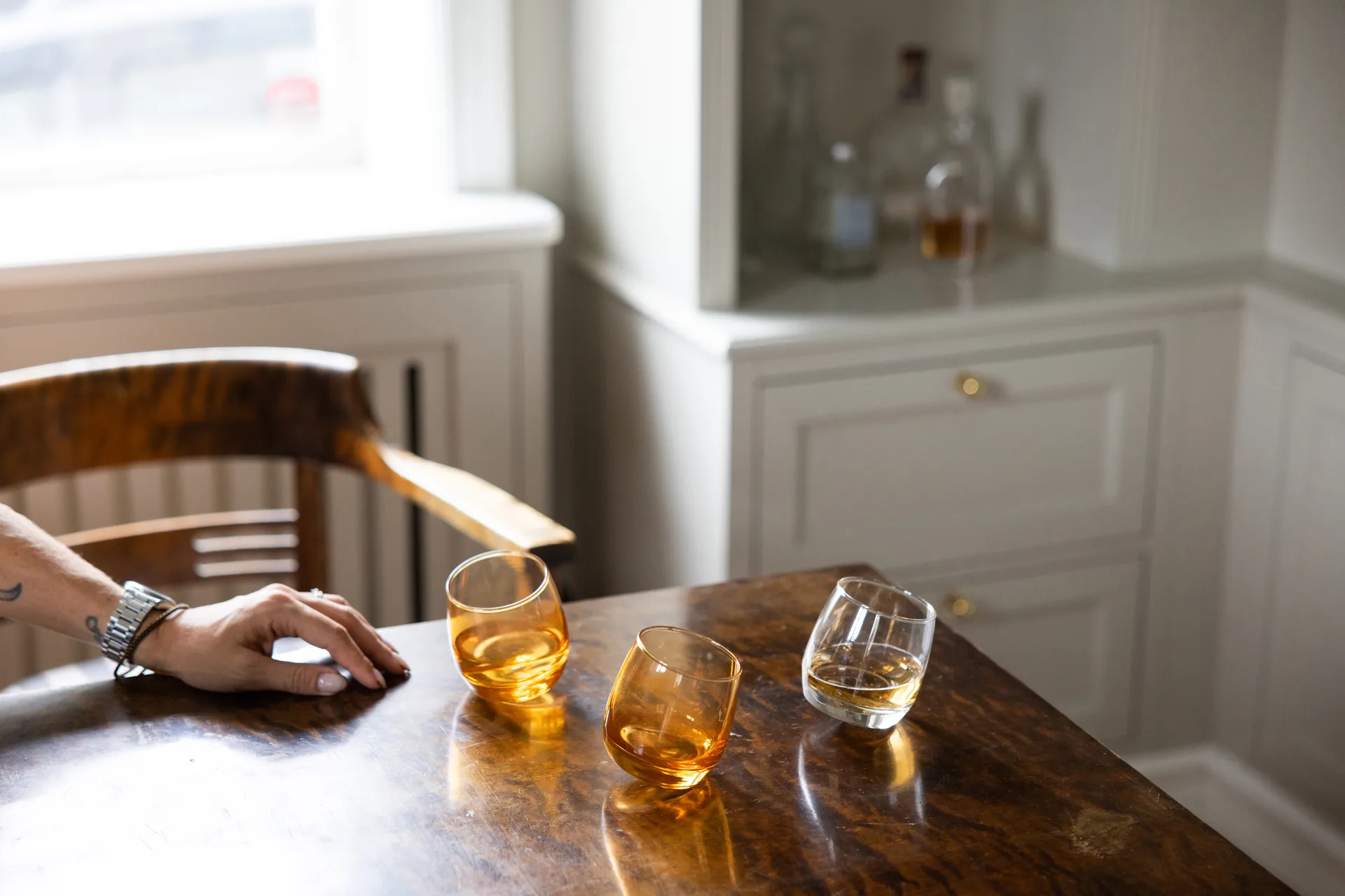 Copos com fundo redondo Sagaform 30 cl 6-unid., Âmbar Sagaform