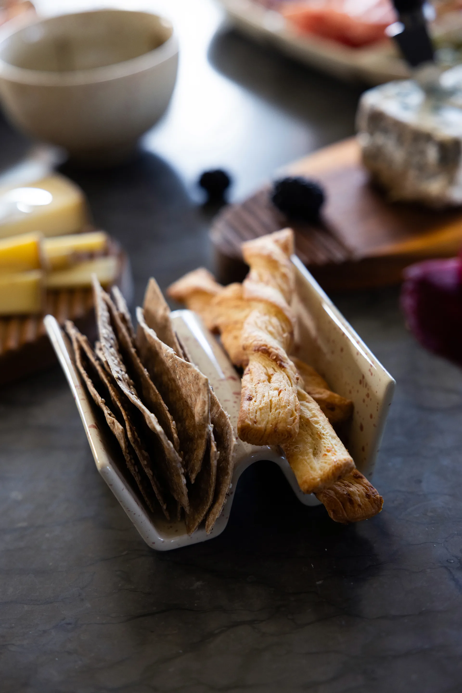 Ditte suporte para tacos 2 unidades, Bege-vinho Sagaform