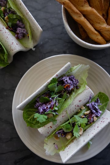 Ditte suporte para tacos 2 unidades - Bege-vinho - Sagaform