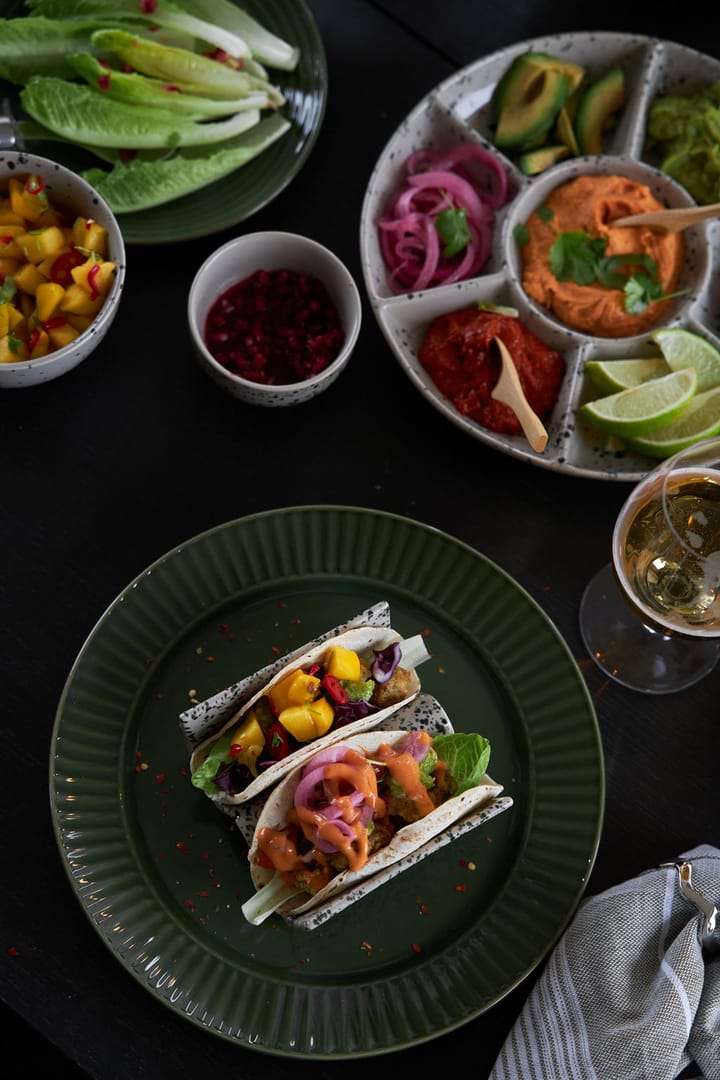 Ditte suporte para tacos 2 unidades, cinza-preto Sagaform