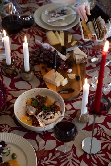 Ditte tigela de servir - Bege-vinho vermelho - Sagaform