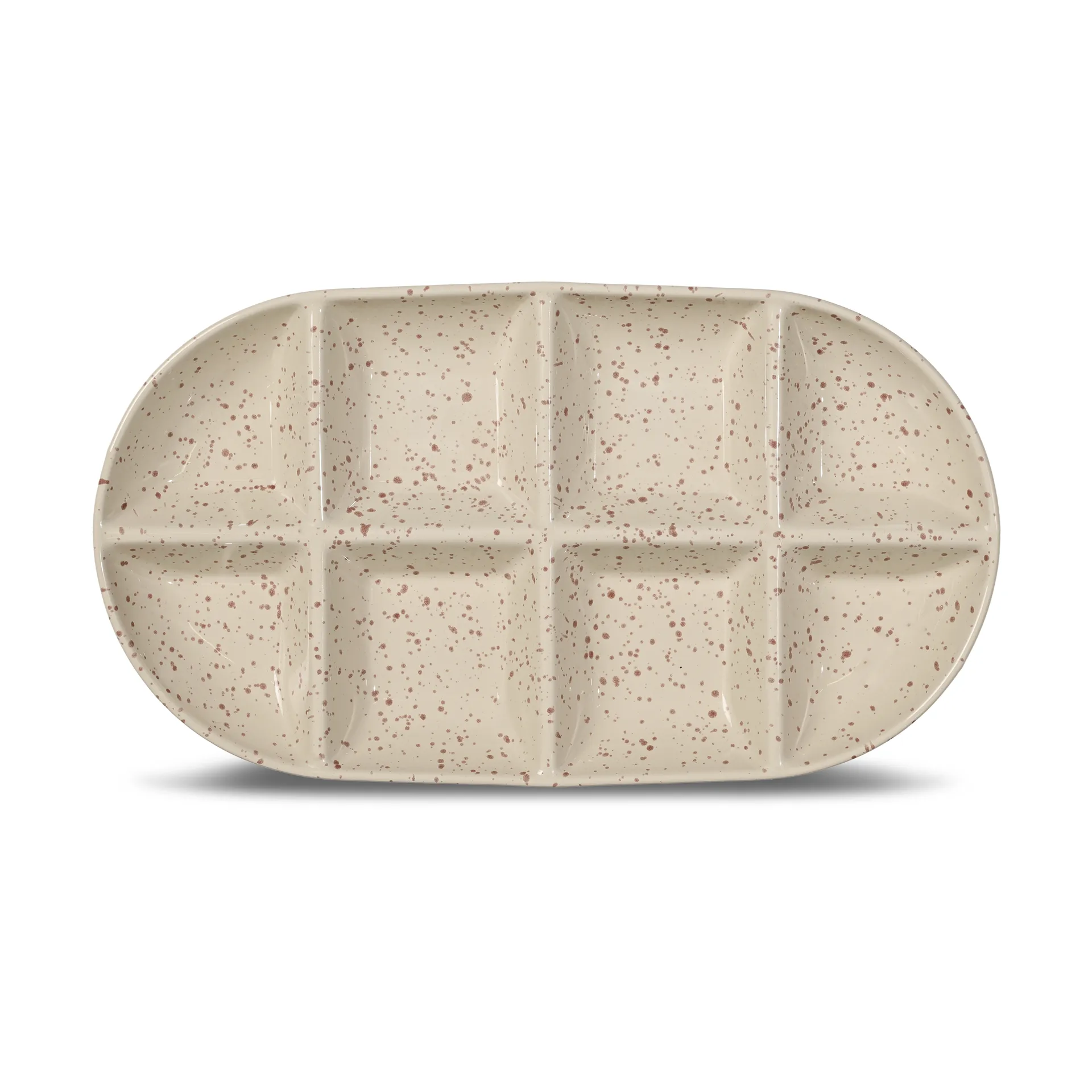 Ditte travessa grande 20x36 cm, Bege-vinho Sagaform