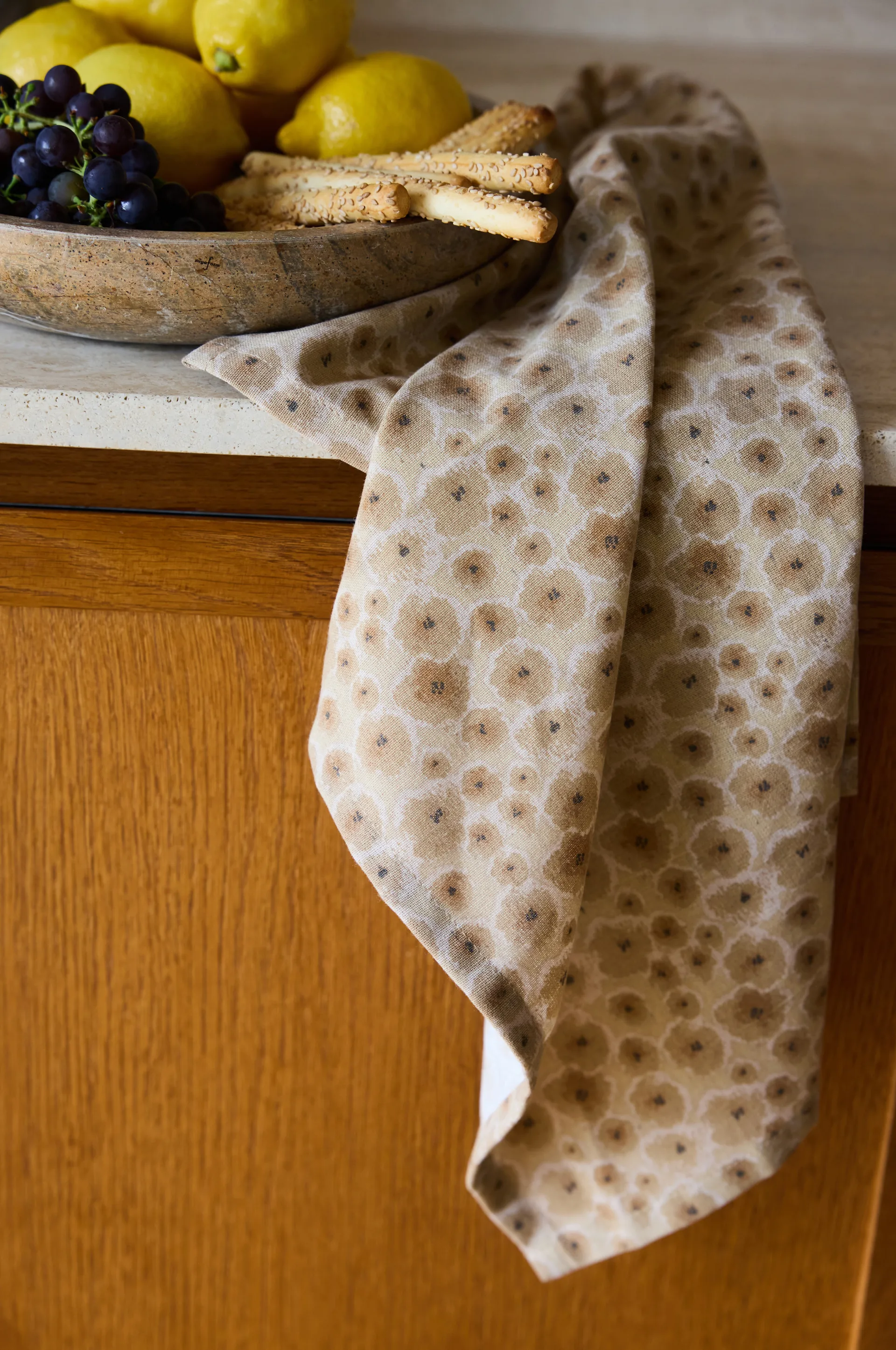 Edith pano de cozinha 50x70 cm pack de 2, Bege misturado Sagaform