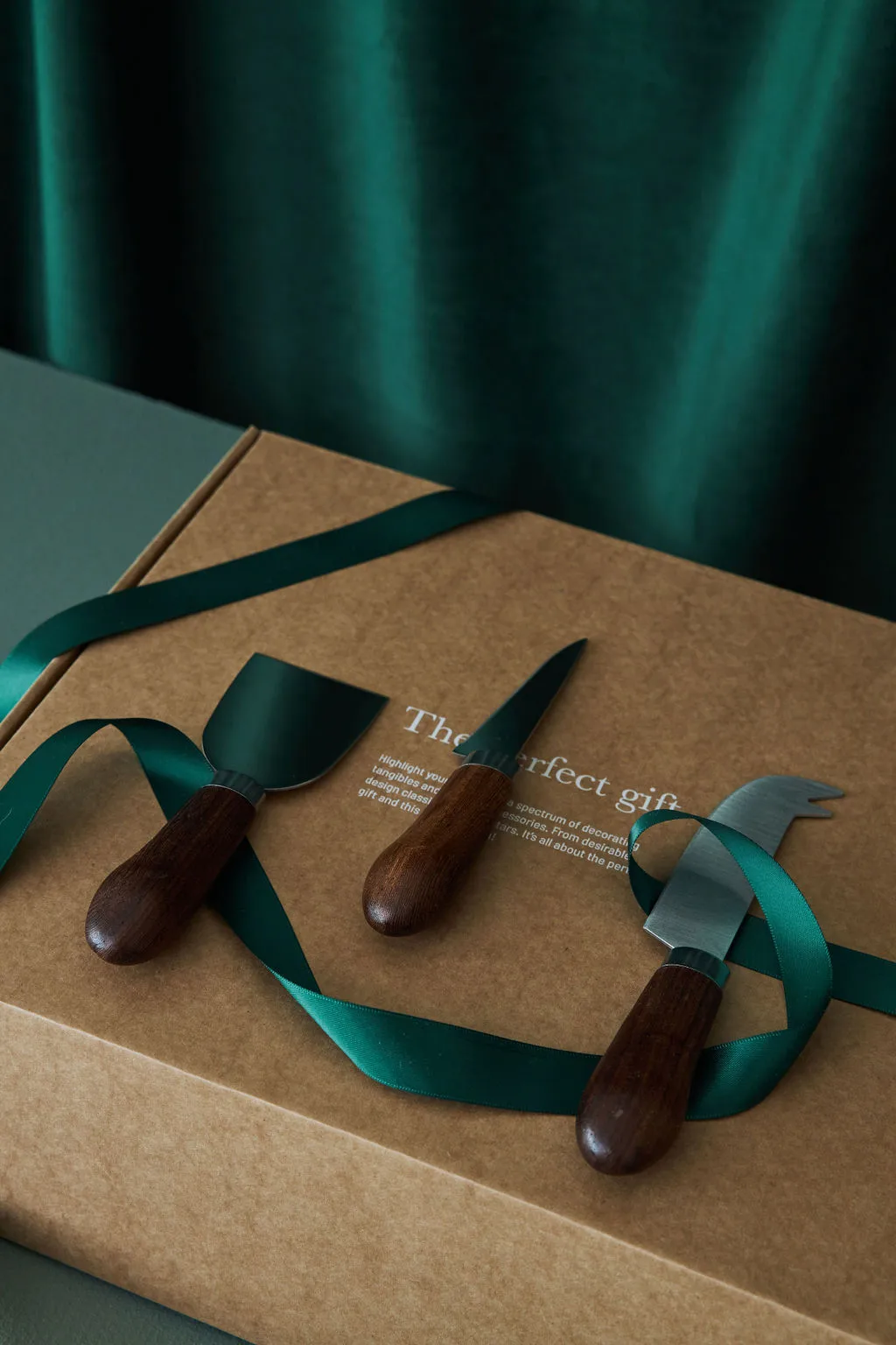 Facas para queijo Astrid, 3 un., Castanho-prateado Sagaform