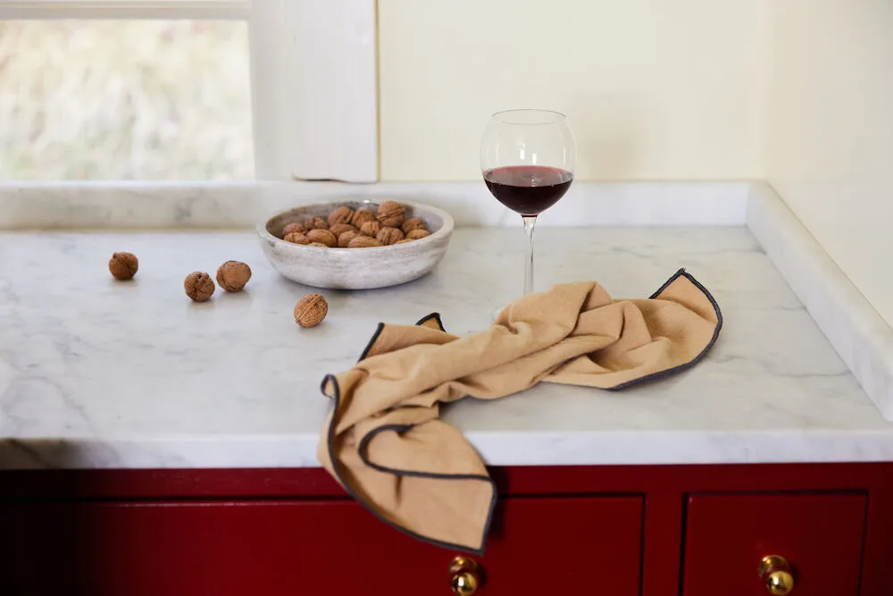 Guardanapo Edith 45x45 cm, 2 un., Bege Sagaform