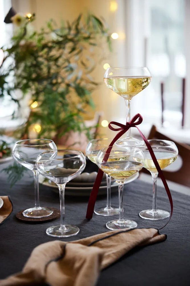 Guardanapo Edith 45x45 cm, 2 un., Bege Sagaform