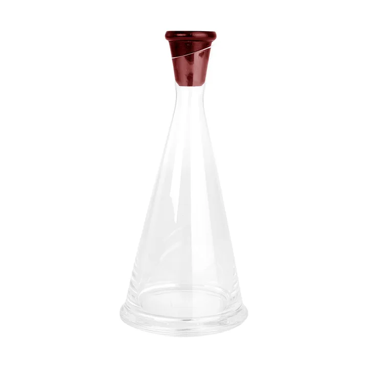 Gurken garrafa para óleo/vinagre - Transparente-vermelho escuro, 25 cl - Sagaform