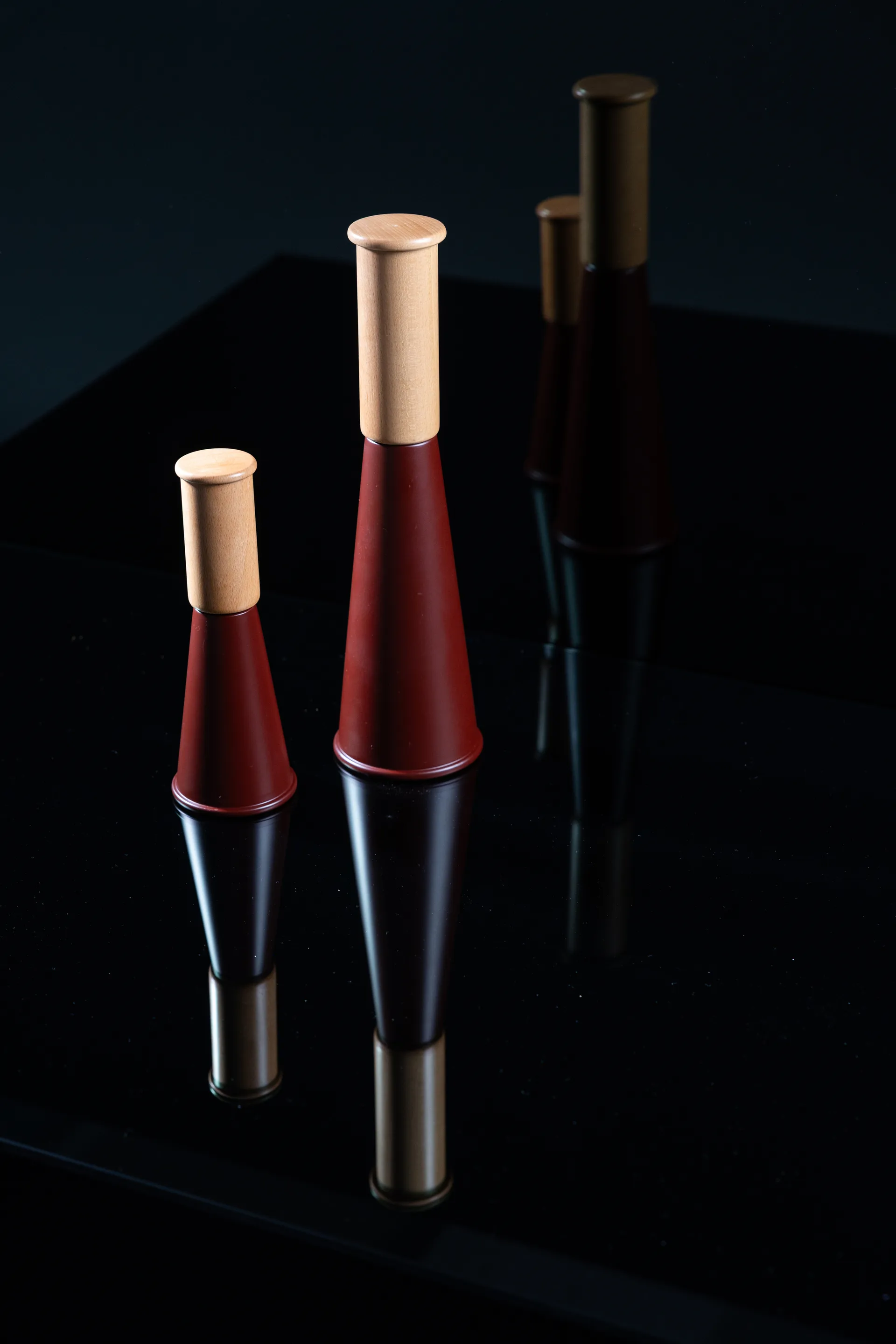 Gurken moinho de sal e pimenta grande 32 cm, Vermelho-castanho Sagaform