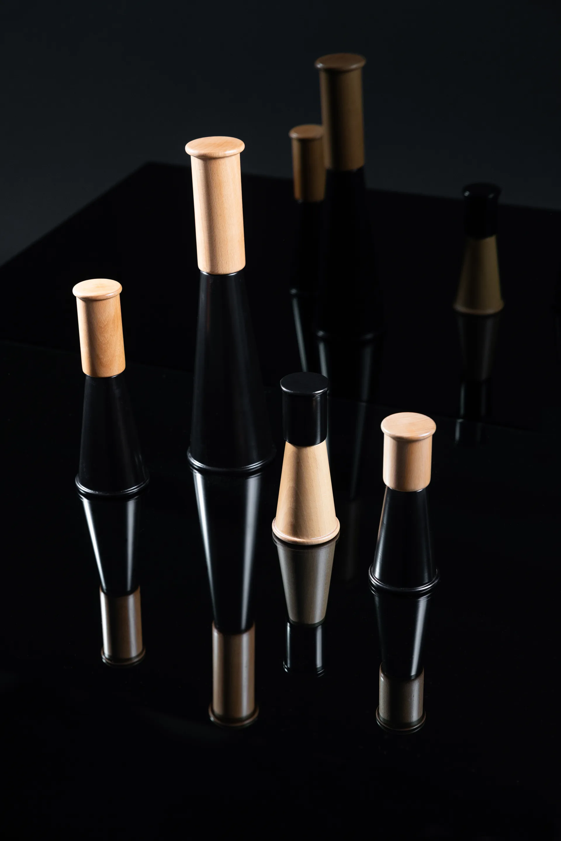 Gurken moinho de sal e pimenta médio 20,5 cm, Preto-castanho Sagaform