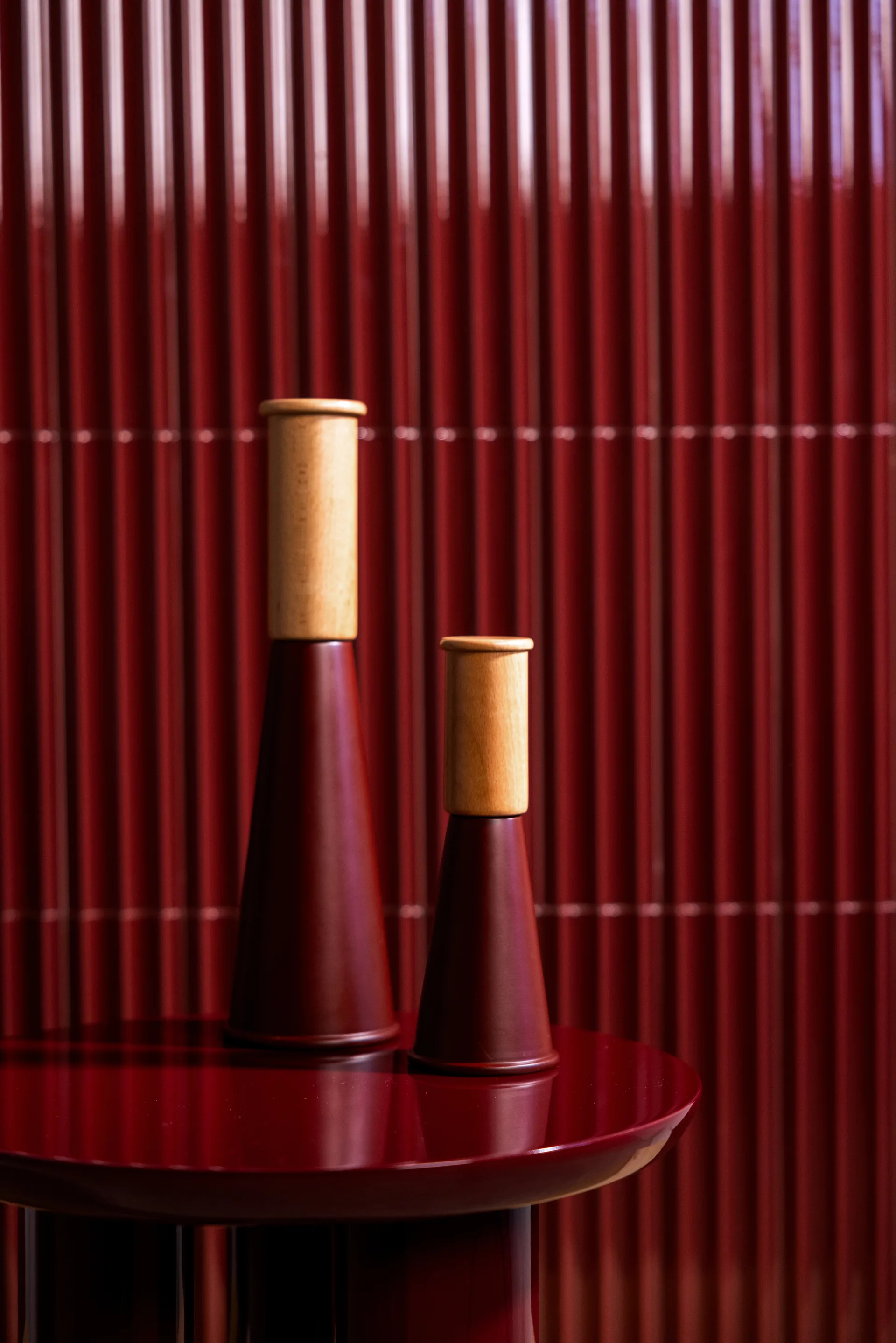 Gurken moinho de sal e pimenta médio 20,5 cm, Vermelho-castanho Sagaform