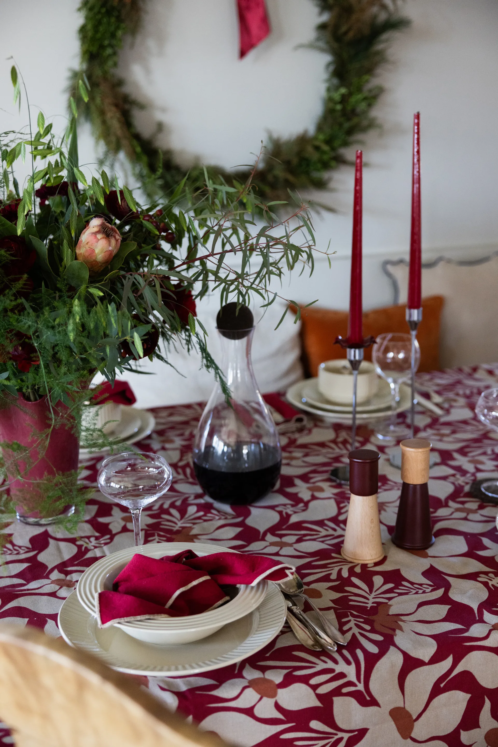 Gurken moinho pequeno para sal e pimenta 2 peças, Vermelho-castanho Sagaform