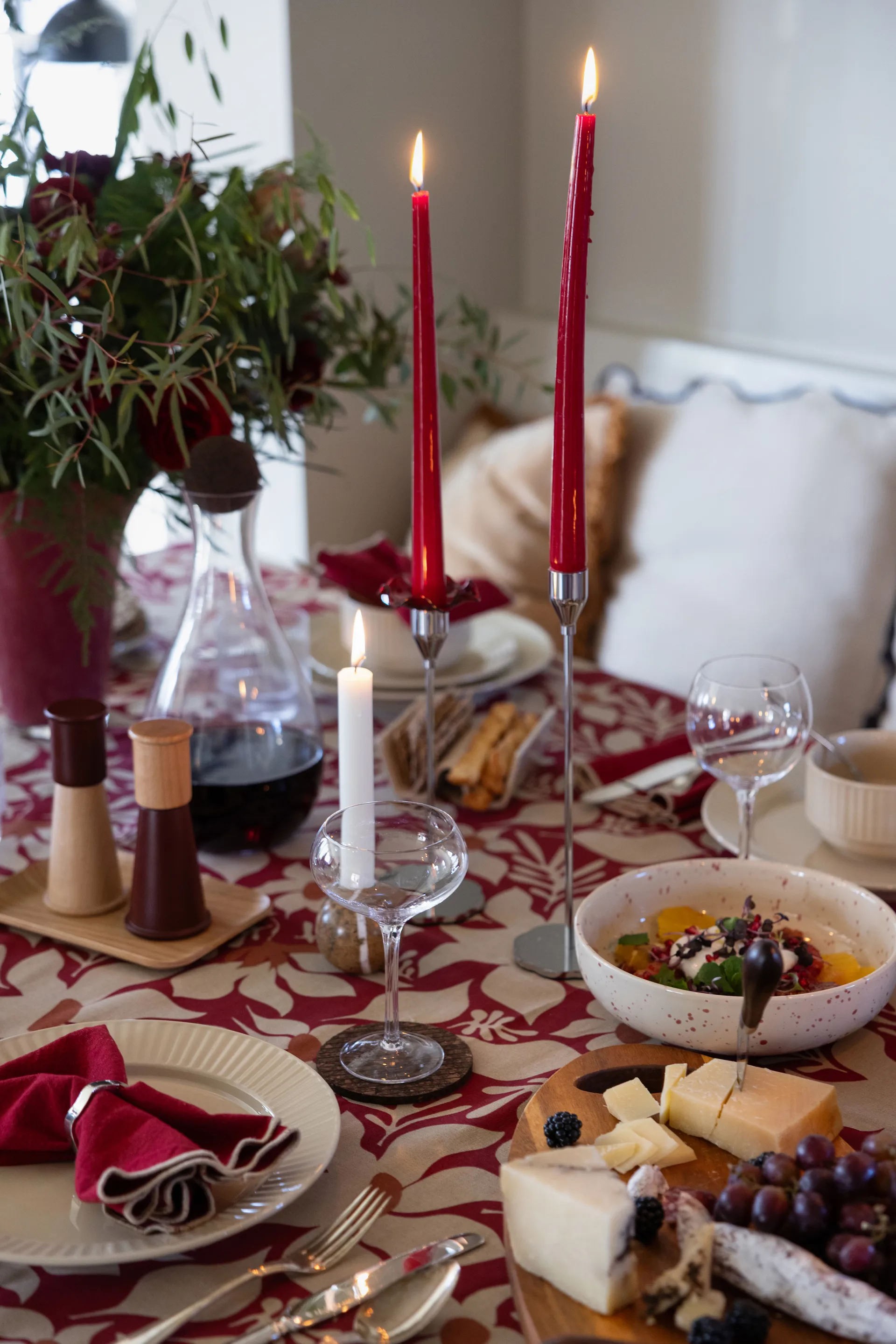 Gurken moinho pequeno para sal e pimenta 2 peças, Vermelho-castanho Sagaform