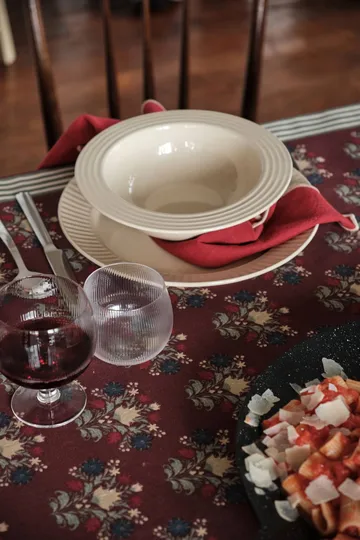Linnea toalha de mesa - Vermelho vinho misto, 150x280 cm - Sagaform