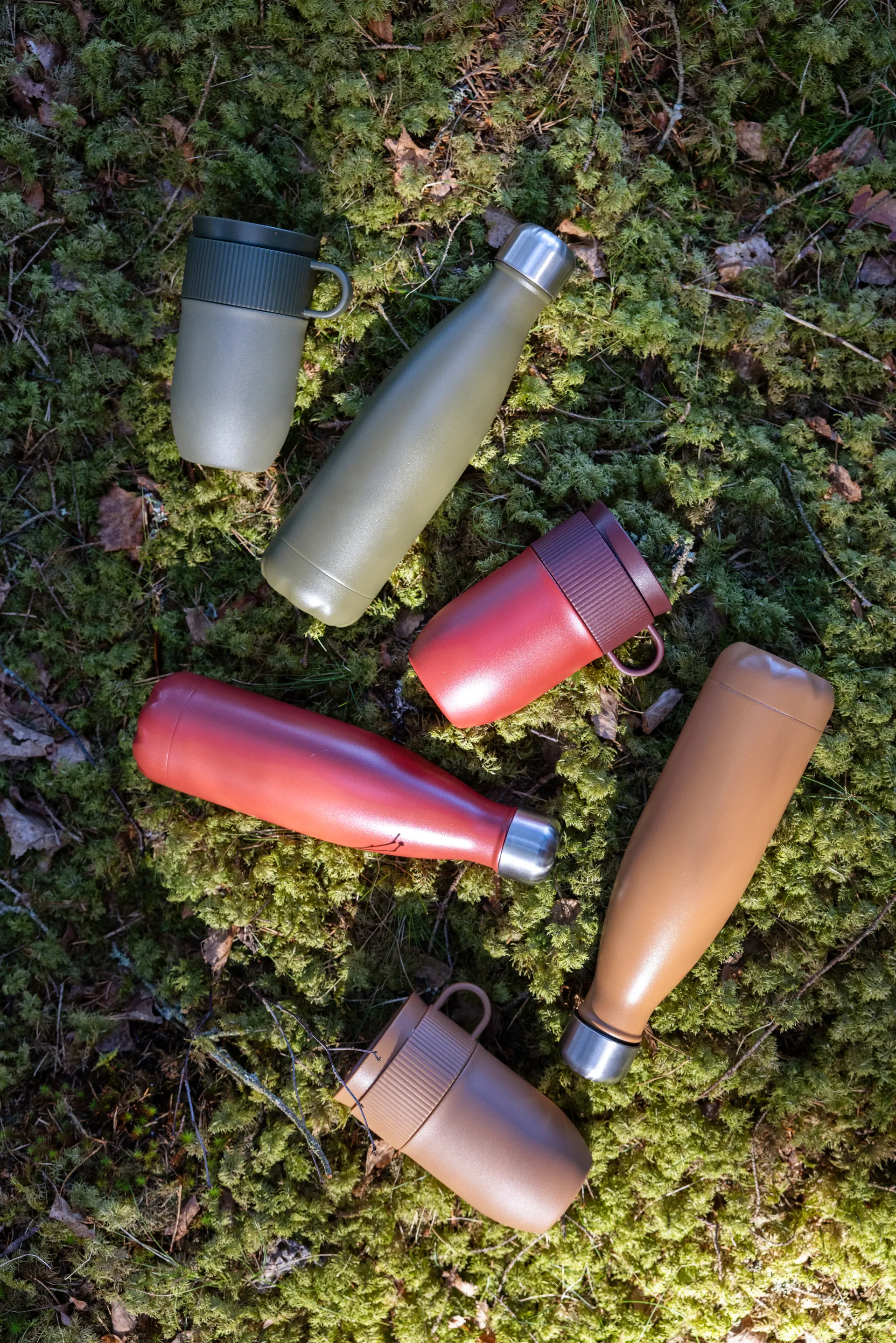 Nils garrafa de metal 50 cl, Fudge Pantone Sagaform