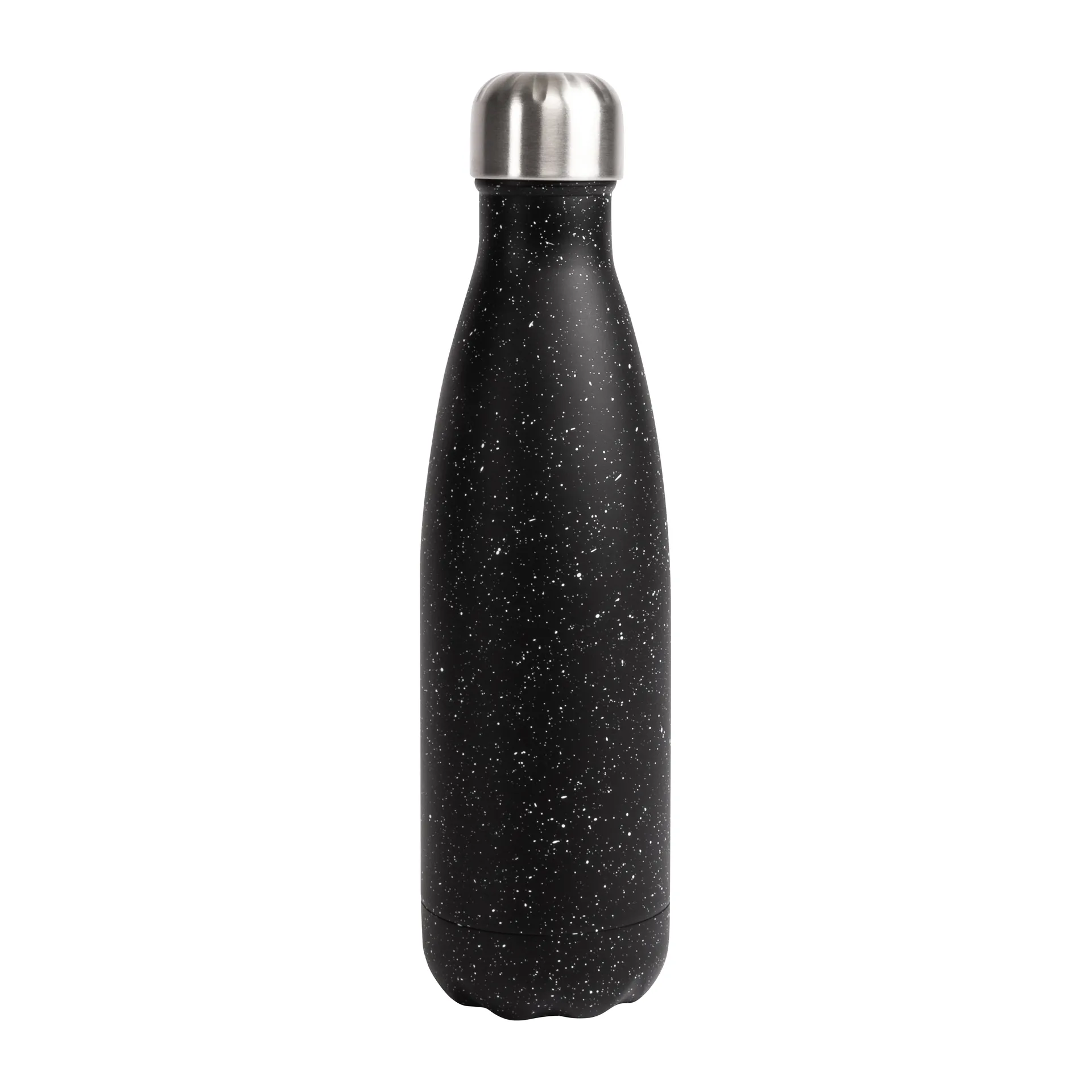 Nils garrafa de metal 50 cl, Preto-branco Sagaform