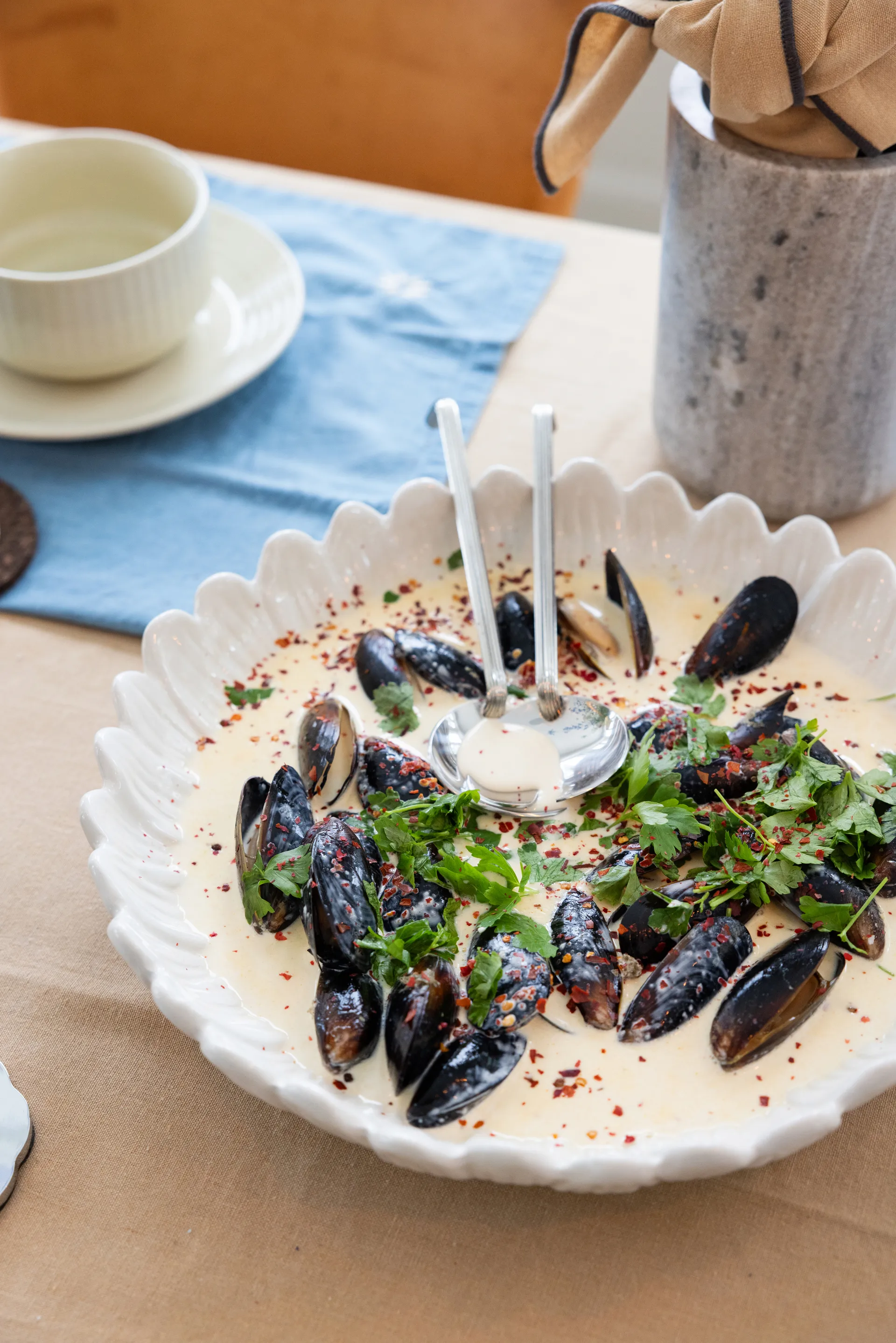 Prato fundo Dagny Ø32 cm, Branco Sagaform