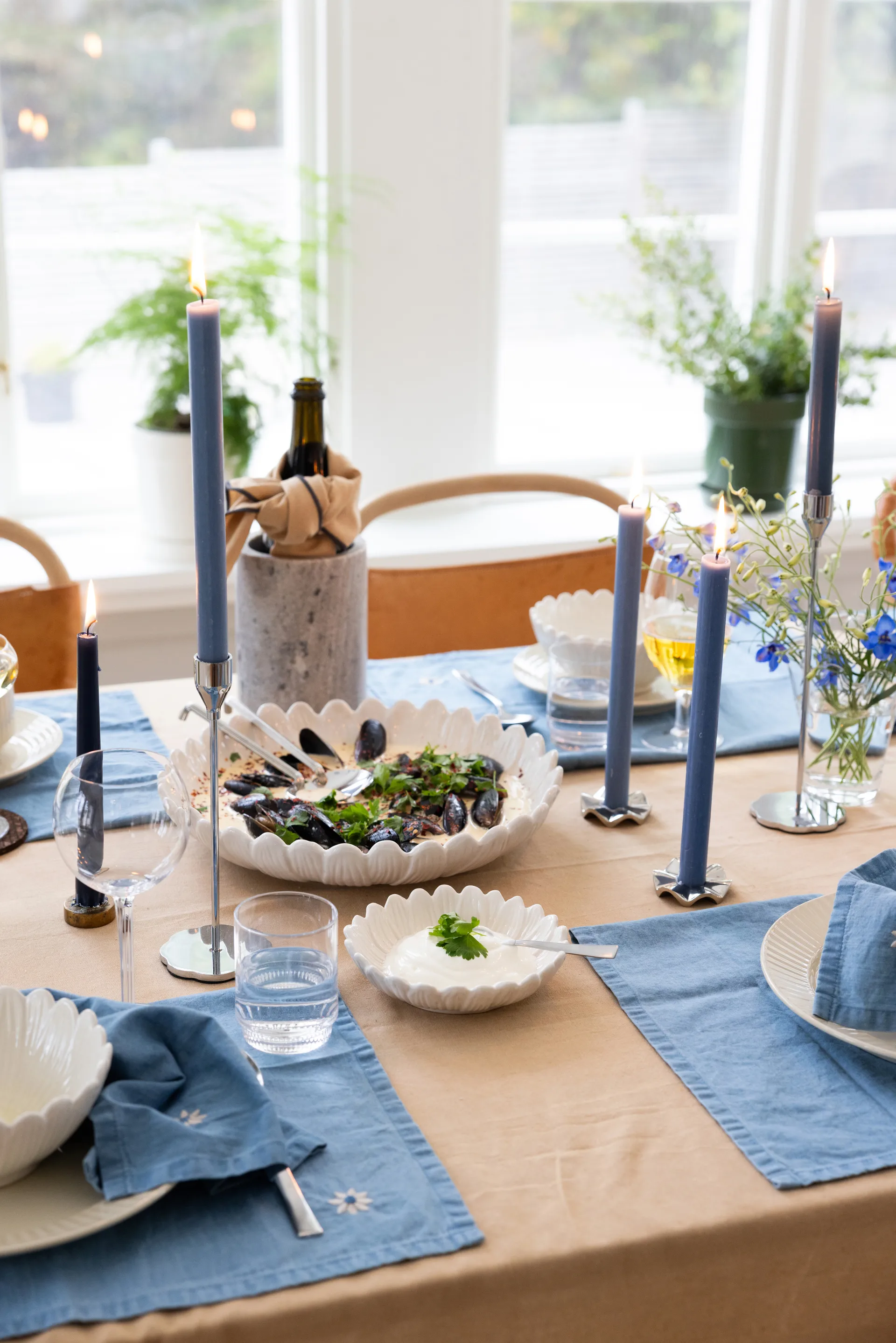 Prato fundo Dagny Ø32 cm, Branco Sagaform