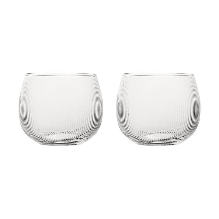 Sagaform Blanka copo de água 28 cl 2 unidades - Claro - Sagaform