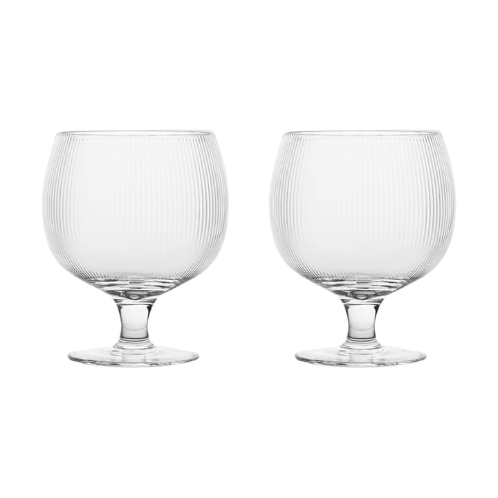 Sagaform Blanka copo de vinho 35 cl pacote 2 unidades - Claro - Sagaform