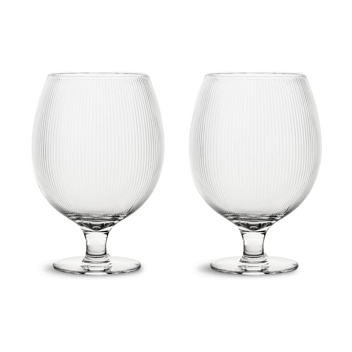 Sagaform Blanka copos de cerveja 50 cl 2 unidades - Claro - Sagaform