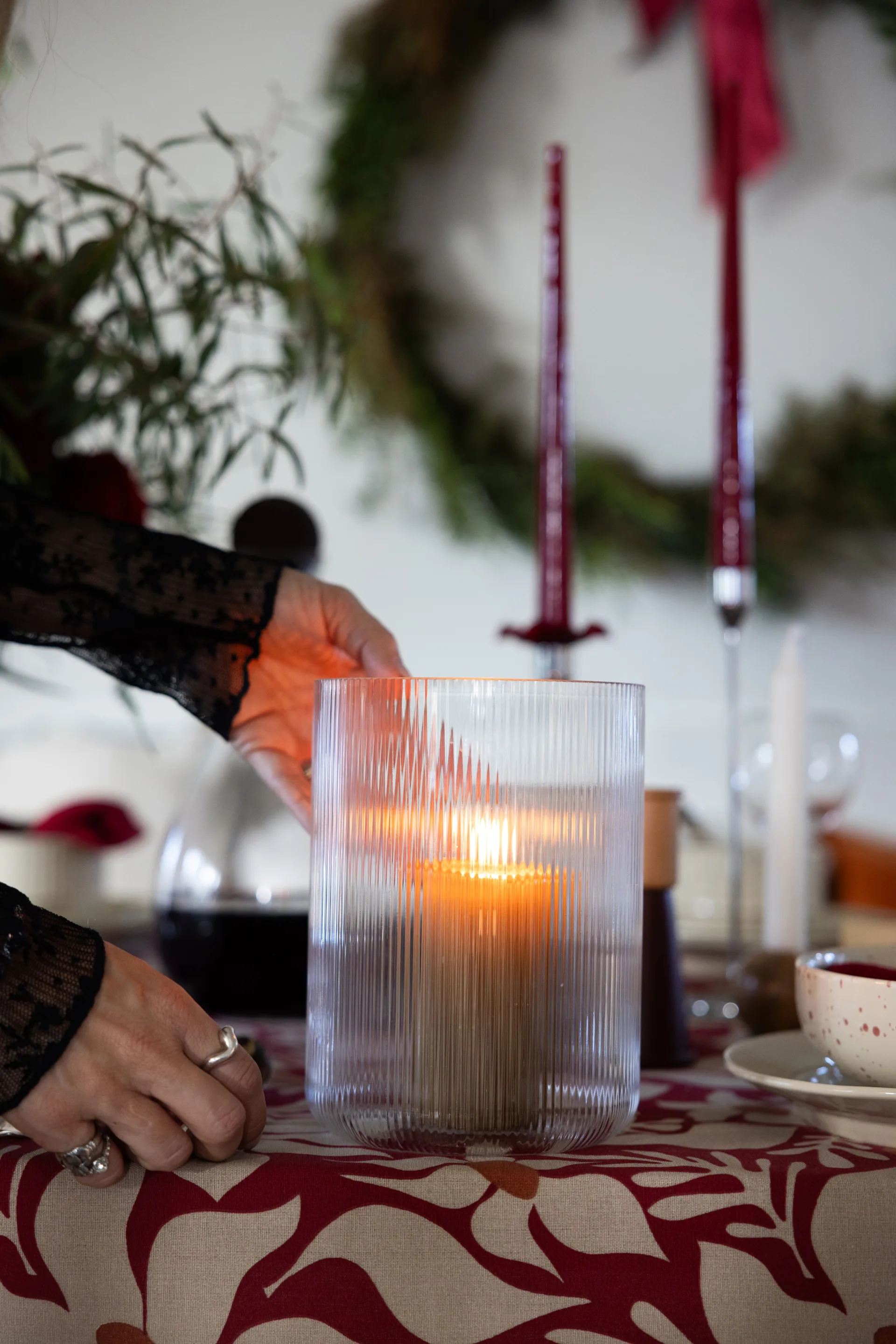 Sagaform Blanka vaso/refrigerador de vinho Ø15x20 cm, Claro Sagaform