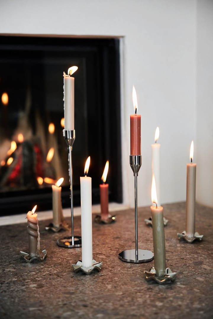 Suportes de velas Siri, Prateado Sagaform