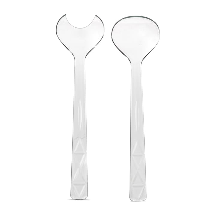 Talheres de salada Picknick, 2 peças - Clear - Sagaform