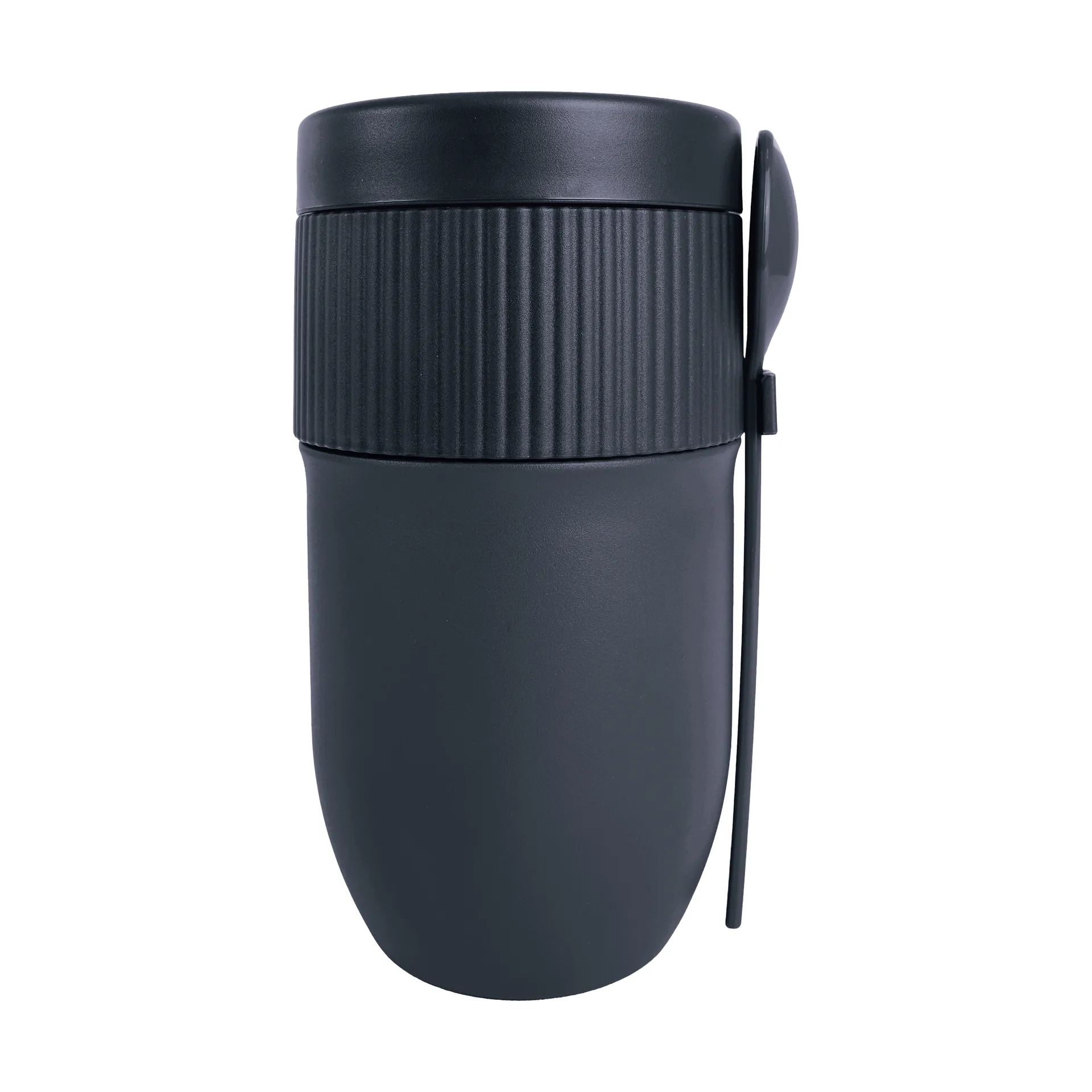 Ted garrafa térmica para iogurte com colher, Azul Pantone 2379C, 32 cl Sagaform