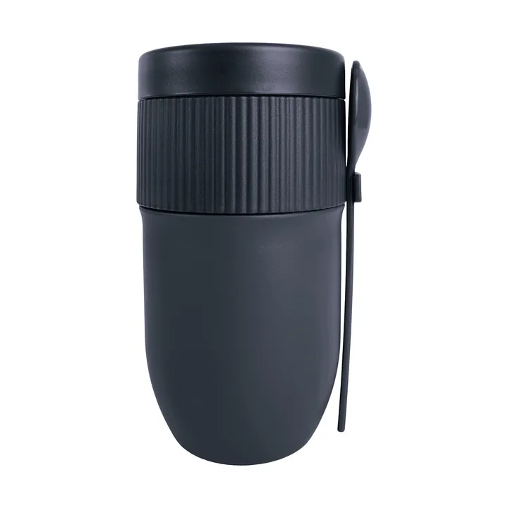Ted garrafa térmica para iogurte com colher - Azul Pantone 2379C, 32 cl - Sagaform