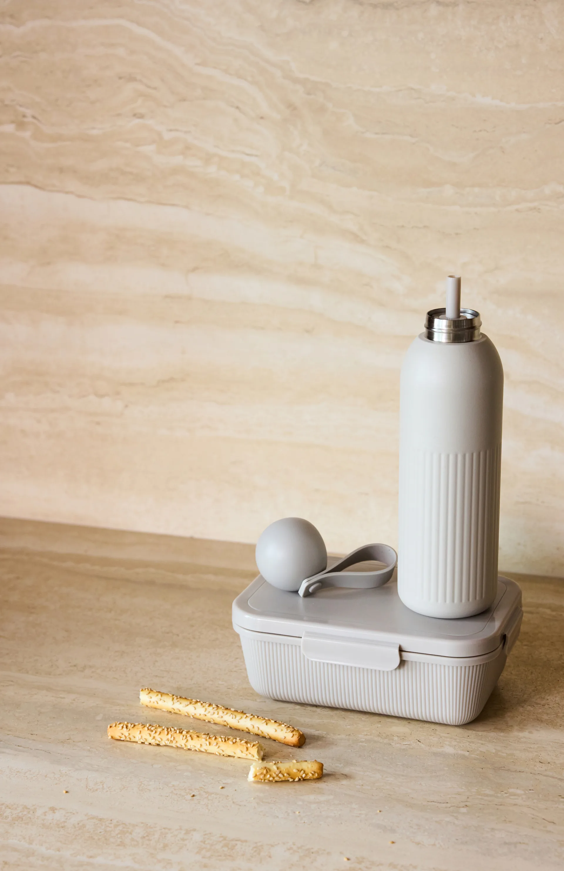 Tina marmita 1,1 L, Beige-warm gray Sagaform