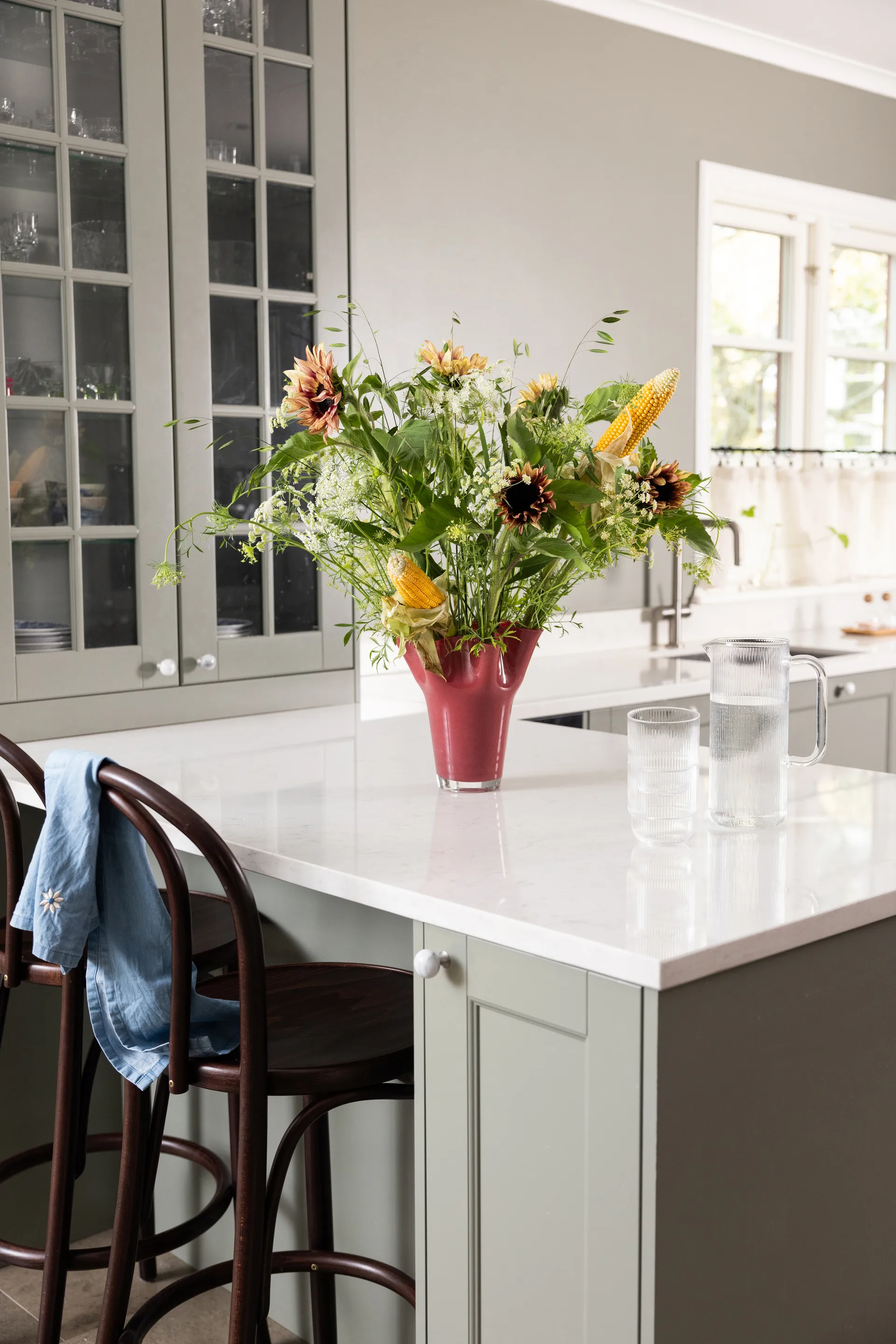 Toalha de cozinha Eden denim 50x70 cm 2-unid., Azul Sagaform