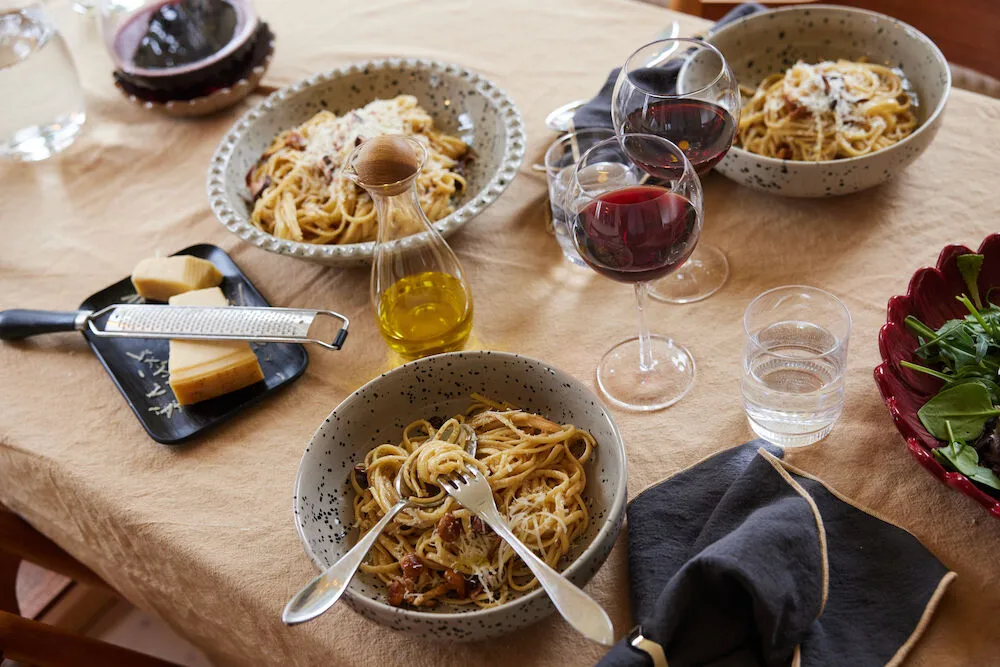 Toalha de mesa Edith 150x280 cm, Bege Sagaform