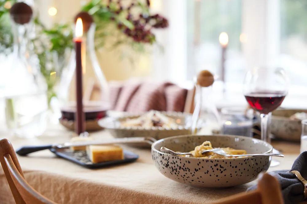 Toalha de mesa Edith 150x280 cm, Bege Sagaform