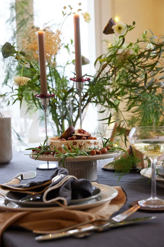 Toalha de mesa Edith 150x280 cm, Cinza Sagaform