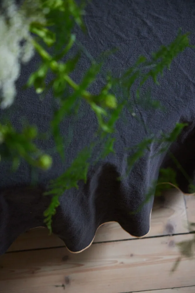 Toalha de mesa Edith redonda Ø180 cm, Cinza Sagaform