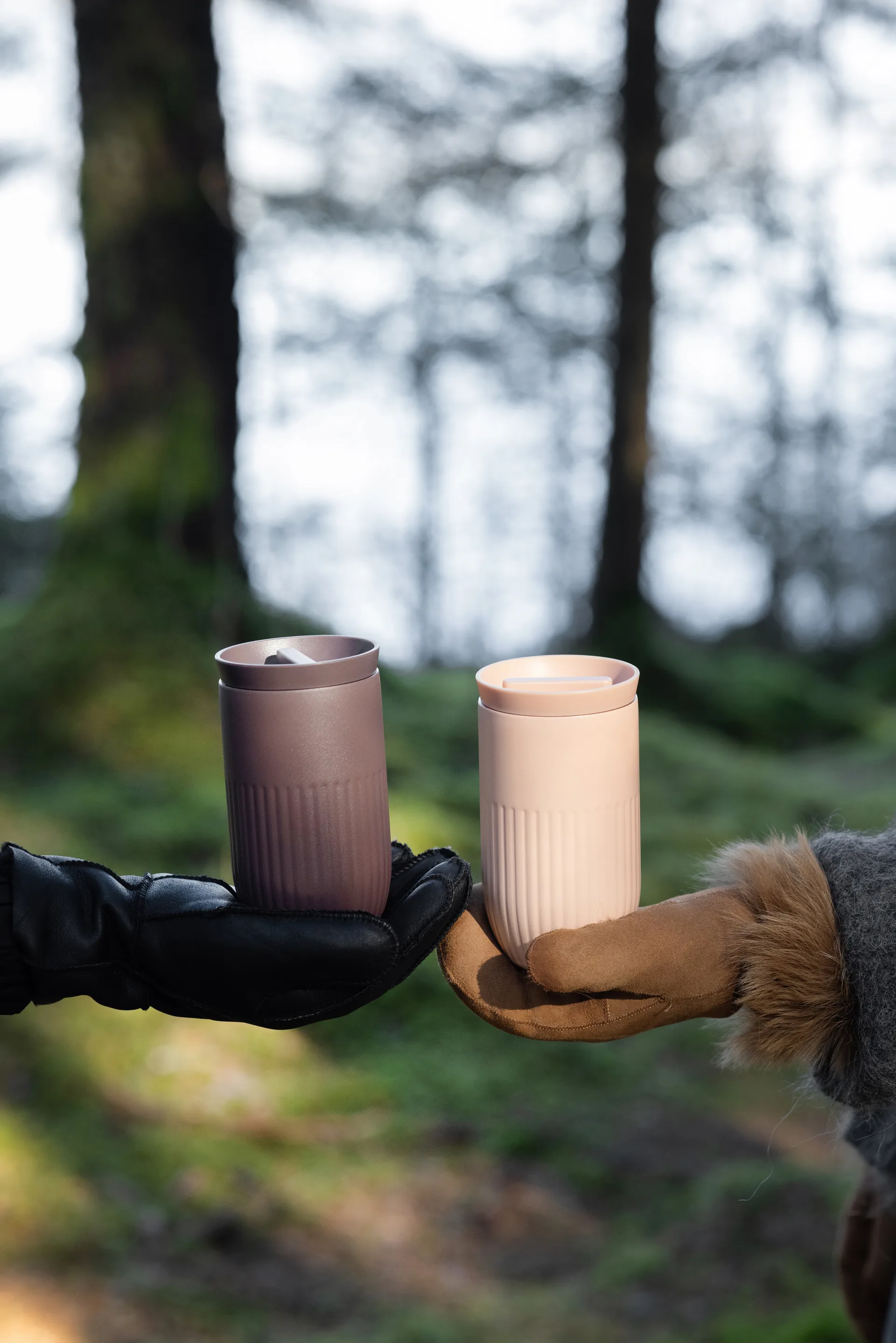 Tova bilmugg caneca térmico 32 cl, Castanho Pantone Sagaform