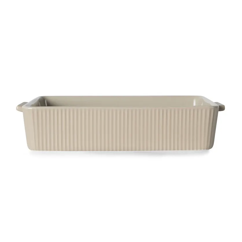 Travessa p/forno bege Flora, 29,5x18,5 cm Sagaform