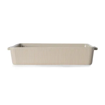 Travessa p/forno bege Flora - 36x23 cm - Sagaform