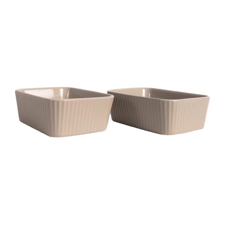 Travessa p/forno Flora, conjunto de 2 - Bege - Sagaform