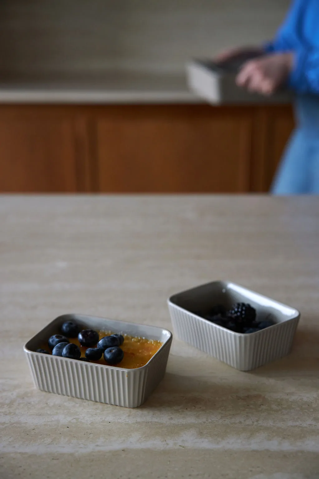 Travessa p/forno Flora, conjunto de 2, Bege Sagaform