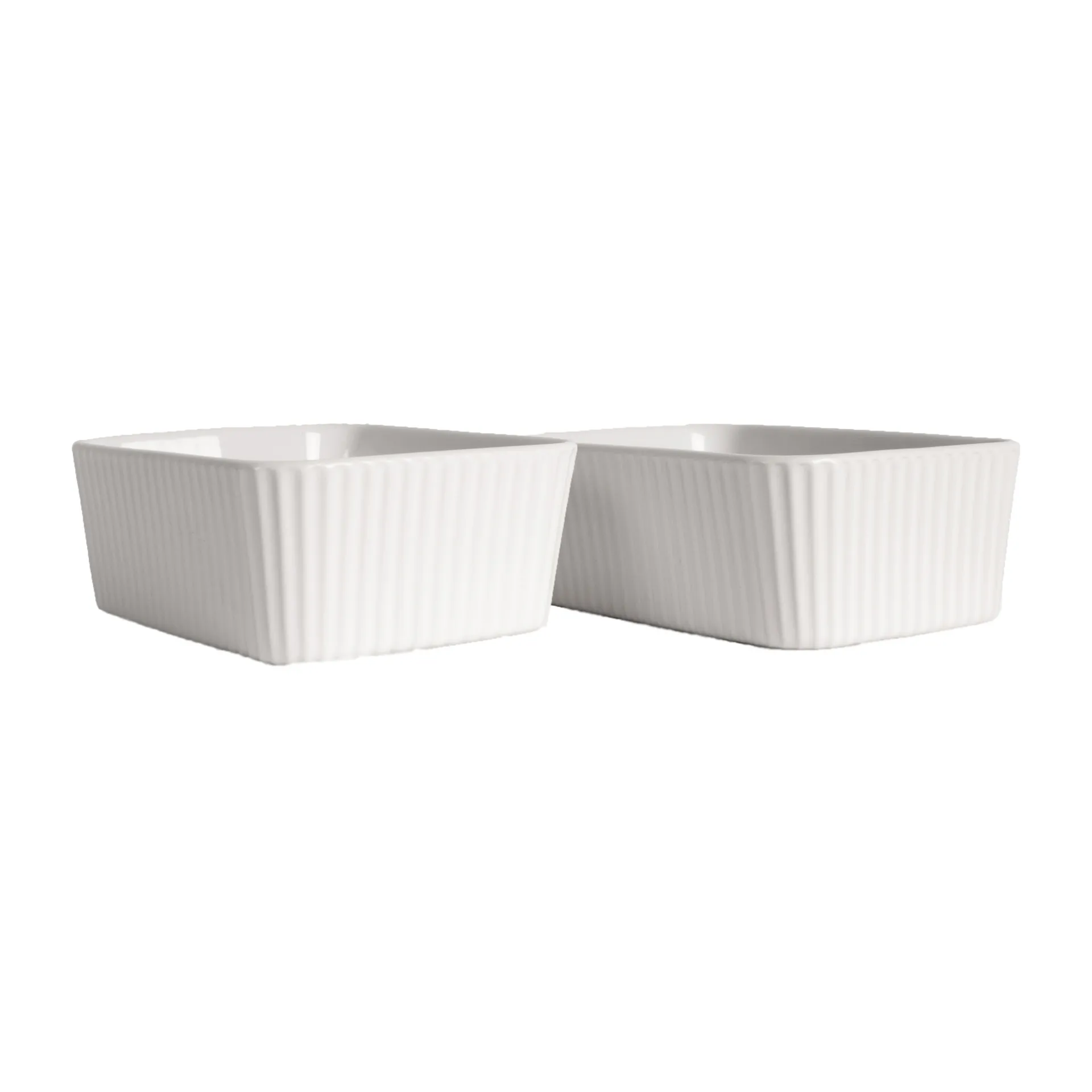 Travessa p/forno Flora, conjunto de 2, Branco Sagaform